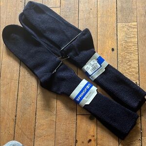 Springfort made in USA navy blue socks